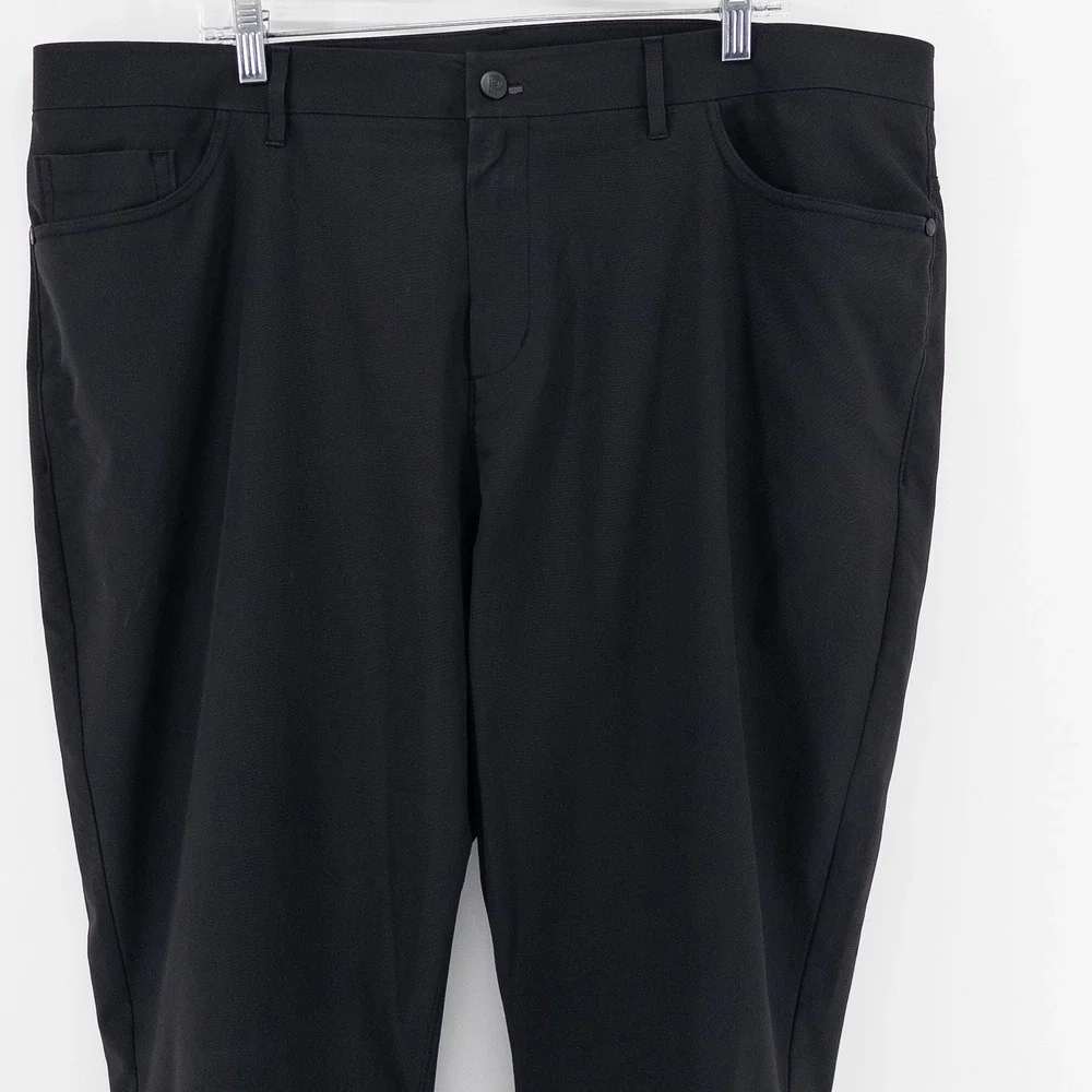LOT OF 2 Public‎ Rec Mens 44x28 5-Pocket Chino Pants Navy Blue & Black Golf Tech